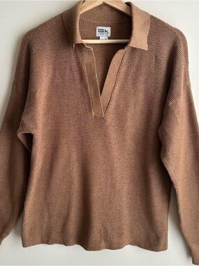 Eddie Bauer Lightweight Women’s Johnny Collar Polo Shirt Size Medium